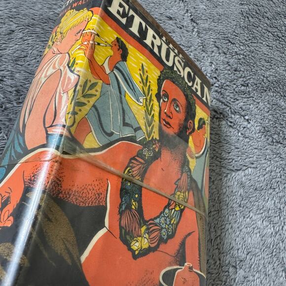 The Etruscan Mika Waltari HC 1957 Vintage Book History - Picture 3 of 8